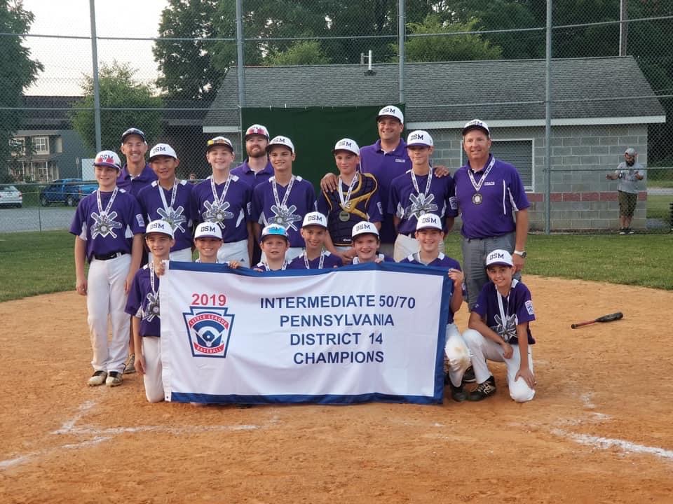 2019 5070 District 14 Champions Dillsburg/South Middleton